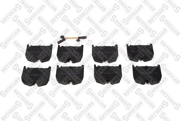 Brake Pad Set, disc brake 1003 002B-SX