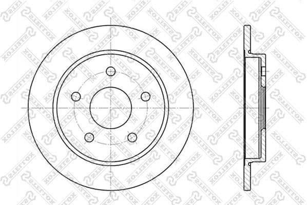 Brake Disc 6020-2522-SX