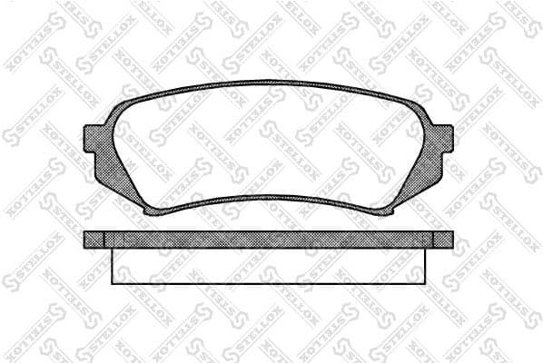 Brake Pad Set, disc brake 717 000B-SX