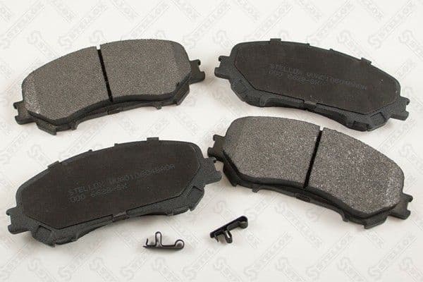Brake Pad Set, disc brake 000 662B-SX
