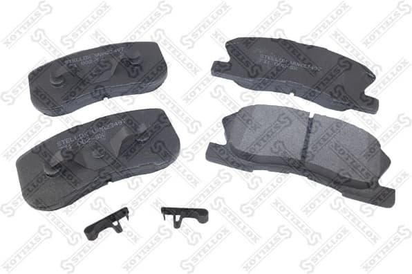 Brake Pad Set, disc brake 731 002-SX
