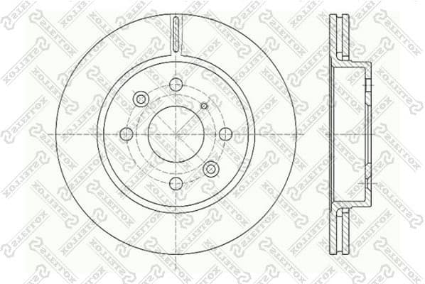 Brake Disc 6020-3501V-SX