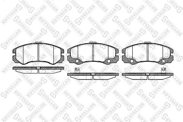 Brake Pad Set, disc brake 436 032-SX