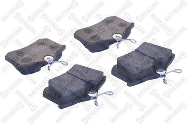 Brake Pad Set, disc brake 274 050-SX