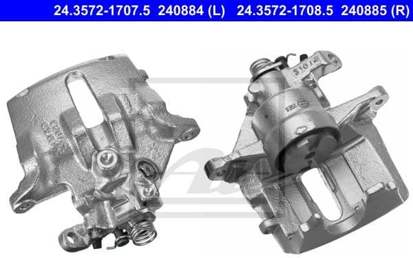 Brake Caliper 24.3572-1708.5