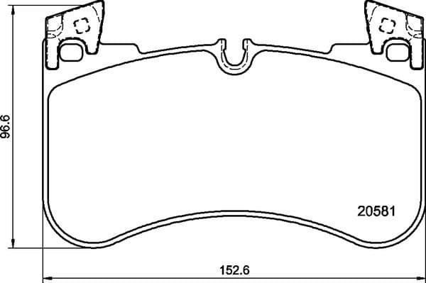 Brake Pad Set, disc brake PRIME LINE P44029