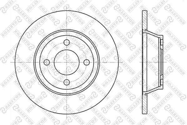 Brake Disc 6020-4741-SX