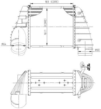 Charge Air Cooler 309040