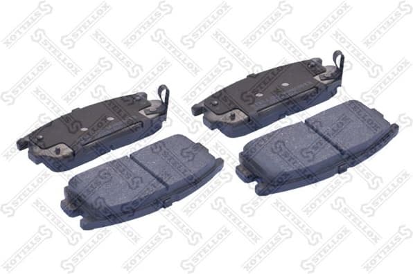 Brake Pad Set, disc brake 888 002B-SX
