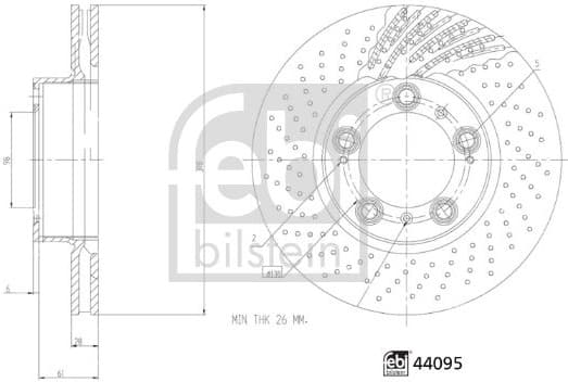 Brake Disc 44095