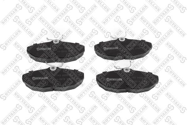 Brake Pad Set, disc brake 743 000B-SX