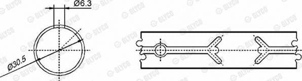 Small End Bushes, connecting rod 55-3635 SEMI