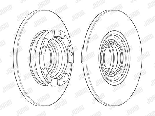 Brake Disc 563125J - image 2