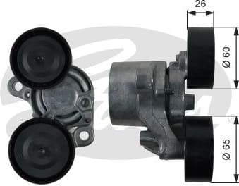 Belt Tensioner, V-ribbed belt DriveAlign™ T39199