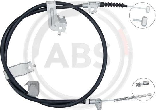 Cable Pull, parking brake K15007