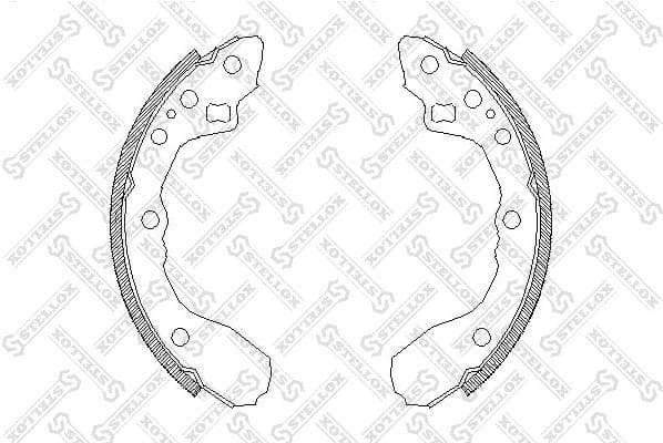 Brake Shoe Set 355 100-SX
