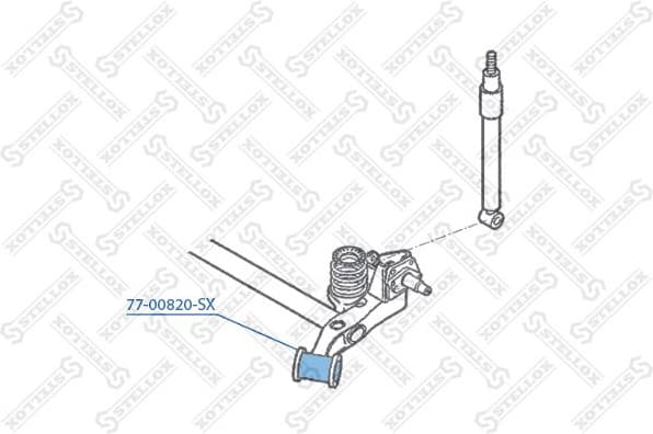 Mounting, control/trailing arm 77-00820-SX