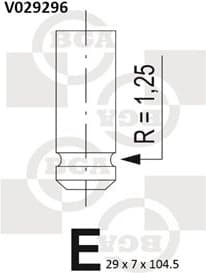 Exhaust Valve V029296