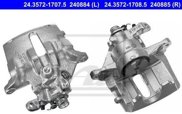 Brake Caliper 24.3572-1707.5