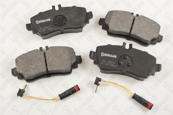 Brake Pad Set, disc brake 661 022B-SX