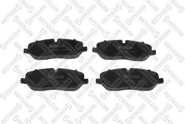 Brake Pad Set, disc brake 1169 000B-SX