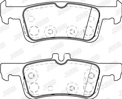 Brake Pad Set, disc brake 573872J