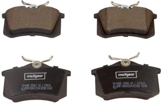 Brake Pad Set, disc brake 19-0428 - image 2
