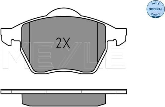 Brake Pad Set, disc brake MEYLE-ORIGINAL: True to OE. 025 230 1820/W - image 2