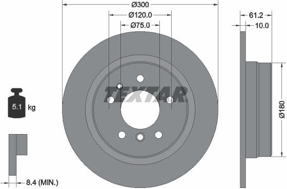 Brake Disc PRO 92042303
