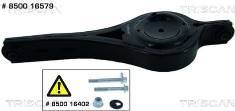 Control/Trailing Arm, wheel suspension 8500 16579
