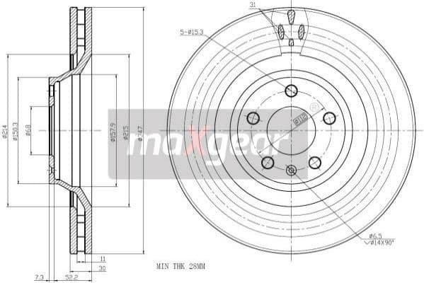 Brake Disc 19-2492
