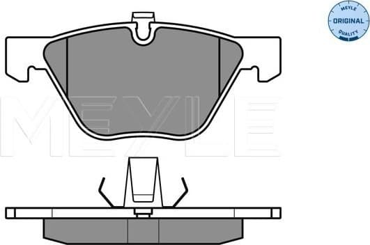 Brake Pad Set, disc brake MEYLE-ORIGINAL: True to OE. 025 233 1320 - image 2