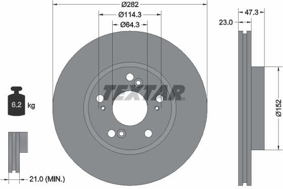 Brake Disc 92128400