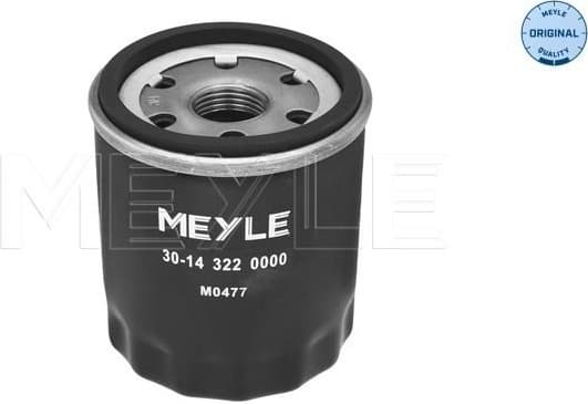 Oil Filter MEYLE-ORIGINAL: True to OE. 30-14 322 0000