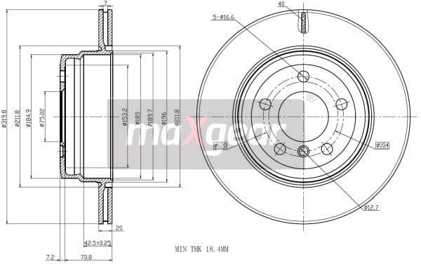 Brake Disc 19-2411