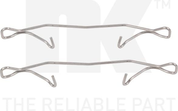 Accessory Kit, disc brake pad 7936180