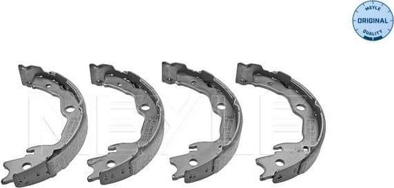 Brake Shoe Set MEYLE-ORIGINAL: True to OE. 36-14 533 0009