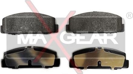 Brake Pad Set, disc brake 19-0477