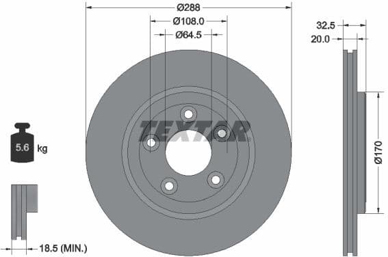Brake Disc 92099100