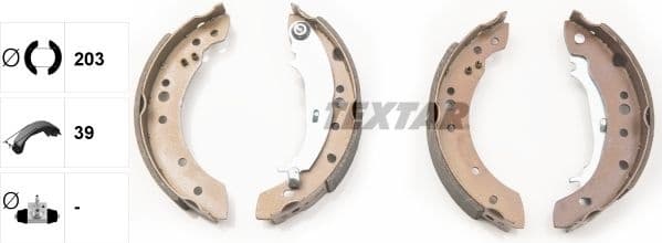 Brake Shoe Set 91068800