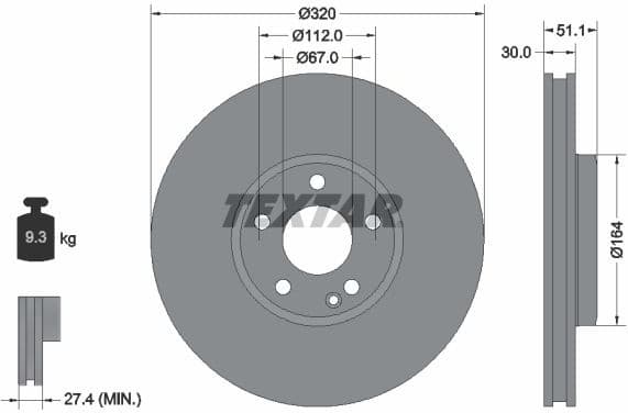 Brake Disc PRO 92258003