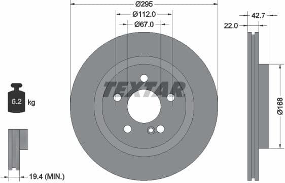 Brake Disc PRO 92286903
