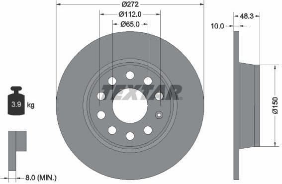 Brake Disc PRO 92224903