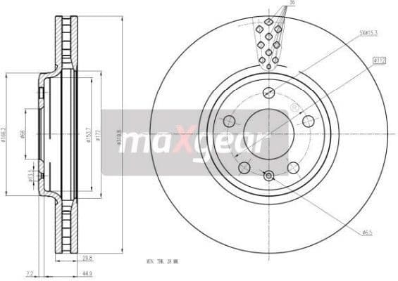 Brake Disc 19-2447