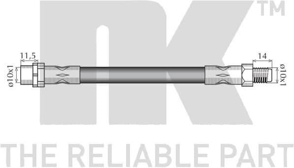 Brake Hose 851536 - image 2