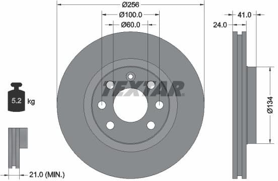 Brake Disc PRO 92039203
