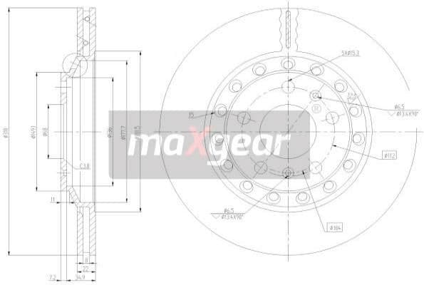 Brake Disc 19-2512