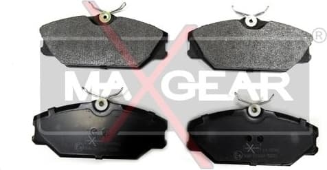 Brake Pad Set, disc brake 19-0542