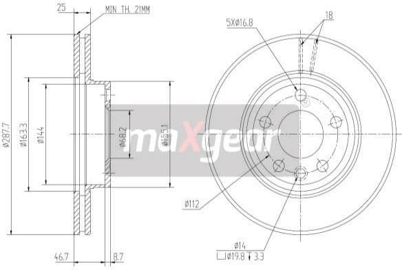 Brake Disc 19-0775