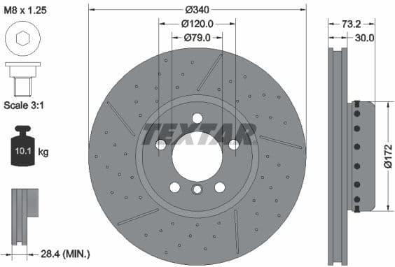 Brake Disc PRO+ 92265025